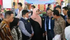 Kegiatan pelayanan Cek Kesehatan Gratis dan skrining TBC di Padang ini berlangsung di Aula Kantor Camat Lubuk Begalung pada Jumat (18/9/2026).(poto: padangkita.com).