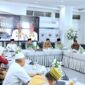 Rapat evaluasi yang dipimpin langsung oleh Wakil Wali Kota Padang, Maigus Nasir di Kediaman Resmi Wali Kota Padang pada Sabtu (26/9/2026).(poto: radarsumbar.com).