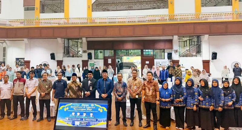 Badan Pengelola Keuangan Haji (BPKH) sukses menggelar kegiatan Safari Haji BPKH Padang di Gedung Serbaguna PT Semen Padang pada Kamis (17/9/2026).(poto: padangkita.com).