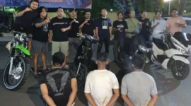 Kapolresta Padang Kombes Pol Apri Wibowo melalui Kasat Reskrim Kompol Yasin mengonfirmasi penangkapan komplotan tersebut pada Senin (14/9/2026).(poto: padangkita.com).