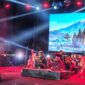 Kesenian tradisional Minangkabau memukau ratusan penonton yang memadati Taman Budaya Sumatera Barat pada Senin malam.(poto: radarsumbar.com).