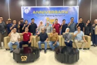 Semen Padang Hospital (SPH) menjadi lokasi pelaksanaan Medical Check Up (MCU) bagi karyawan BPJS Ketenagakerjaan Solok.(poto: padangkita.com).