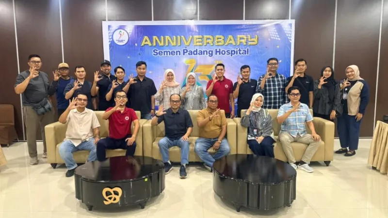 Semen Padang Hospital (SPH) menjadi lokasi pelaksanaan Medical Check Up (MCU) bagi karyawan BPJS Ketenagakerjaan Solok.(poto: padangkita.com).