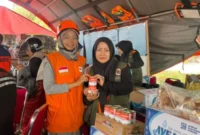 Hujan deras memicu bencana banjir bandang gunung talang di Kabupaten Solok, Sumatera Barat, pada Senin (21/9/2026) malam.(poto: padangkita.com).