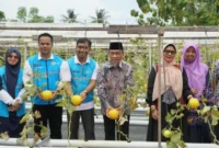 Wakil Wali Kota Padang, Maigus Nasir, menghadiri langsung peluncuran program Tanggung Jawab Sosial dan Lingkungan.(poto: padangkita.com).