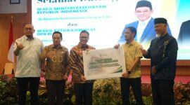 Kebutuhan air bersih RSUP M Djamil Padang kini terpenuhi lewat sumur bor 124 meter buatan BWS Sumatera V hasil pengawalan Andre Rosiade.(poto: radarsumbar.com).