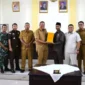 Wali Kota Pariaman, Yota Balad, menyerahkan Nota Keuangan RAPBD-P Pariaman Tahun Anggaran 2026 kepada Dewan Perwakilan Rakyat Daerah (DPRD) setempat, Senin (7/9/2026).(poto: padangkita.com).