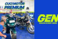 Layanan cuci motor GEN Autocare kini resmi beroperasi untuk melayani perawatan kendaraan masyarakat di Kabupaten Kerinci dan Kota Sungai Penuh.(poto: oegopost.id).