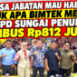 Bimtek BPD Sungai Penuh yang menggelar agenda mewah di Grand Hotel Kota Jambi.(poto: oegopost.id).