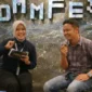 Kepala Dinas Kominfo Kota Padang, Tommy TRD, menjadi narasumber di acara COMMFEST Universitas Negeri Padang (UNP). Ia menekankan pentingnya literasi.(poto: padangkita.com).