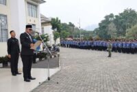 Pemerintah Kota Sungai Penuh menggelar upacara peringatan Hari Kesaktian Pancasila 2026 di halaman Kantor Wali Kota Sungai Penuh pada Kamis (1/10).(poto: istimewa).