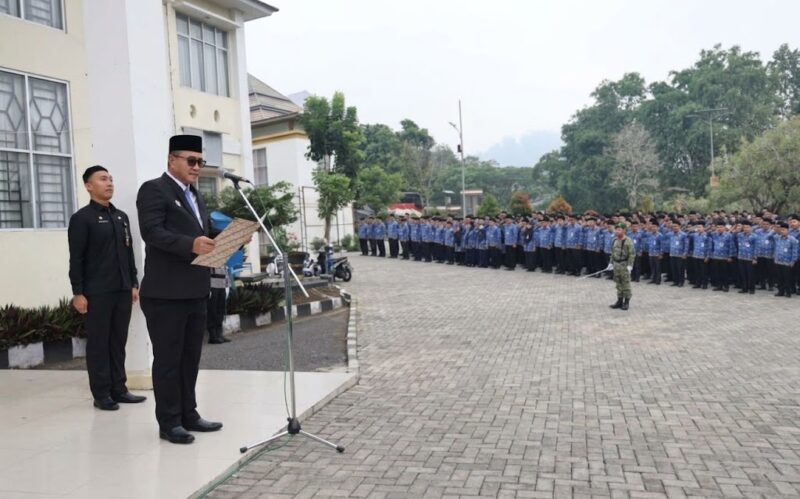 Pemerintah Kota Sungai Penuh menggelar upacara peringatan Hari Kesaktian Pancasila 2026 di halaman Kantor Wali Kota Sungai Penuh pada Kamis (1/10).(poto: istimewa).