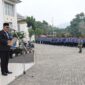 Pemerintah Kota Sungai Penuh menggelar upacara peringatan Hari Kesaktian Pancasila 2026 di halaman Kantor Wali Kota Sungai Penuh pada Kamis (1/10).(poto: istimewa).