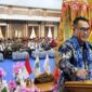 Wali Kota Sungai Penuh Alfin, SH resmi mengukuhkan jajaran Dewan Pengurus Daerah Perkumpulan Keluarga Pesisir Selatan (DPD PKPS) Kota Sungai Penuh untuk masa bakti 2025–2030.(poto: istimewa).