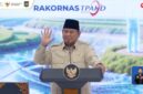 Presiden RI Prabowo Subianto memimpin langsung Rapat Koordinasi Nasional Tim Percepatan Akses Keuangan Daerah di JIEXPO Kemayoran, Jakarta, Kamis (22/10/2026).(poto: istimewa).