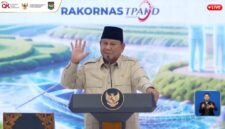 Presiden RI Prabowo Subianto memimpin langsung Rapat Koordinasi Nasional Tim Percepatan Akses Keuangan Daerah di JIEXPO Kemayoran, Jakarta, Kamis (22/10/2026).(poto: istimewa).