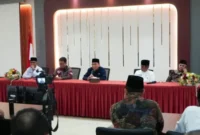 Pemerintah Kota Padang menggelar rapat evaluasi penyelenggaraan MTQ Nasional Kota Padang ke-42 di Aula Kantor Dinas Kesehatan Kota Padang pada Selasa (13/10/2026).(poto: padangkita.com).