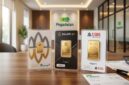 Deretan produk emas batangan Antam, Galeri 24, dan UBS di gerai Pegadaian.(poto: AI).