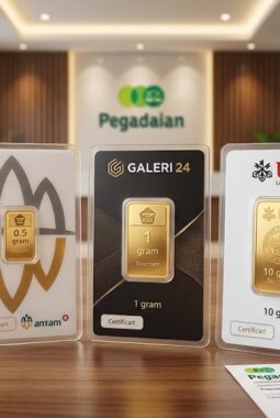 Harga Emas Pegadaian Hari Ini: Antam, Galeri 24, UBS