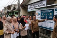 Ilustrasi pengaduan data desil.(poto: AI).