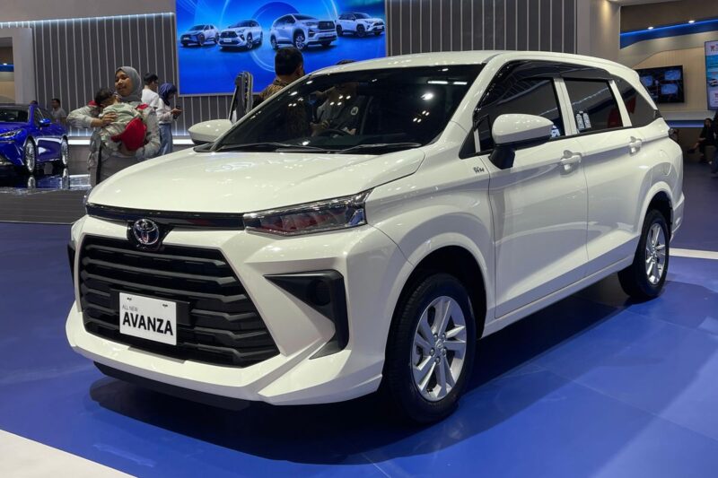 Toyota Avanza Tipe E.(poto: kompas.com).