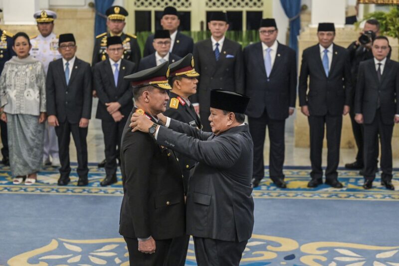 Pelantikan Jenderal Pol Suyudi Ario Seto pada 1 Oktober 2026.(poto: kompas.com).