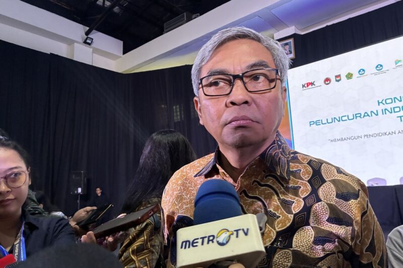 Ketua KPK Setyo Budiyanto menyampaikan komitmen pengusutan ini saat berbicara di Gedung Juang KPK, Jakarta Selatan, Selasa (6/10/2026).(poto: kompas.com).