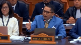 Pakar hukum Muhammad Rullyandi.(poto: tangkapan layar).