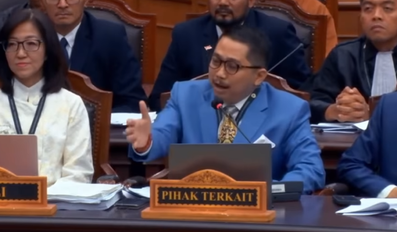 Pakar hukum Muhammad Rullyandi.(poto: tangkapan layar).