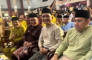 Waliota Alfin, Duduk berdampingan dengan beberapa orang Kepala Daerah saat menghadiir HUT ke-72 Tanjab Timur.(poto: istimewa).