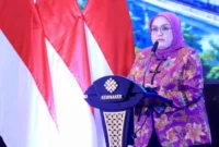 Direktur Jenderal Pembinaan Hubungan Industrial dan Jaminan Sosial Tenaga Kerja Kemenaker, Indah Anggoro Putri.(poto: padangkita.com).