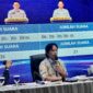 Defri Mulyadi resmi memimpin kembali IJTI Sumbar periode 2026–2030 setelah memenangi pemungutan suara di Musda V Padang.(poto: radarsumbar.com).