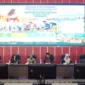 Dinas Perikanan dan Pangan menggelar Rapat Strategi Keberlanjutan Kelompok Wanita Tani (KWT) dan Petani Milenial Terdampak Bencana di Gedung Bagindo Aziz Chan Balai Kota Padang Aie Pacah.(poto: padangkita.com).