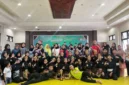 Kontingen Perguruan Pencak Silat (PPS) Sakato Semen Padang.(poto: padangkita.com).