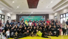 Kontingen Perguruan Pencak Silat (PPS) Sakato Semen Padang.(poto: padangkita.com).