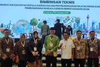 Gubernur Sumatera Barat, Mahyeldi Ansharullah, menghadiri agenda bimbingan teknis peningkatan kapasitas pimpinan daerah di Jakarta pada Selasa (13/10/2026).(poto: padangkita.com).