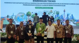 Gubernur Sumatera Barat, Mahyeldi Ansharullah, menghadiri agenda bimbingan teknis peningkatan kapasitas pimpinan daerah di Jakarta pada Selasa (13/10/2026).(poto: padangkita.com).