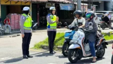 Jajaran Kepolisian Daerah Sumatera Barat terus menggeber Operasi Patuh Singgalang 2026 di seluruh wilayah hukum Sumbar.(poto: padangkita.com).