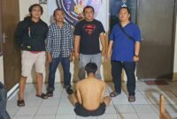 Aparat Polsek Padang Utara meringkus seorang juru parkir berinisial KPL alias Kevin Patrik Lumba (23) pada Minggu (25/10/2026).(poto: radarsumbar.com).
