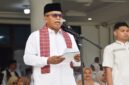 Wakil Wali Kota Pariaman, Mulyadi, memimpin langsung jalannya upacara sebagai inspektur pada Kamis pagi, 22 Oktober 2026.(poto: radarsumbar.com).
