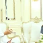 Wali Kota Padang Fadly Amran menerima kunjungan kehormatan pamitan Komandan Kodaeral II Padang Laksamana Muda TNI Sarimpunan Tanjung di Rumah Dinas Wali Kota, Selasa (13/10/2026).(poto: padangkita.com).