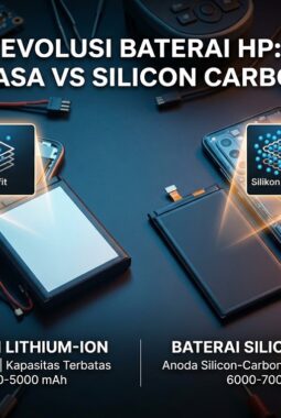 Beda Baterai Silicon Carbon dan Baterai Biasa HP
